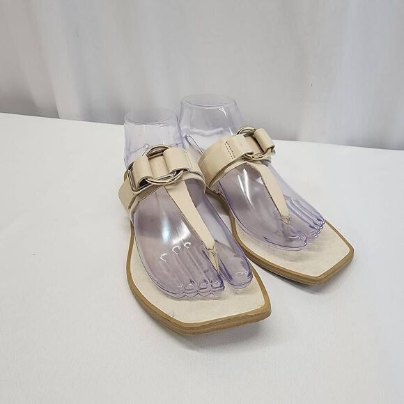 Dolce Vita Size 8.5 Ilene Cream Sandals M - Picture 1 of 10